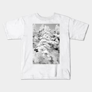 At The Top / B&W Kids T-Shirt